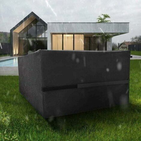 Protectores de patio impermeables y anti-UV hechos de tela Oxford 210D (180 x 120 x 74 cm)