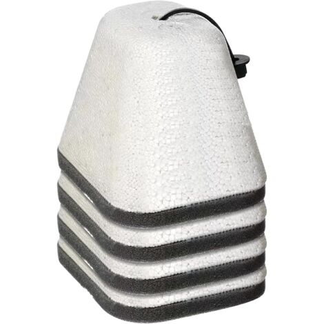 Protectores para grifos exteriores - Protección contra heladas para grifos - Cubierta de invierno para grifos exteriores - Espuma aislante térmica - Autosellante - Reutilizable (4)