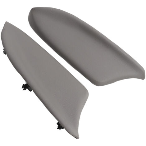 Protectores para manijas de puertas delanteras y reposabrazos del Accord (2012-2018) - Juego de dos kits de piel sintética gris