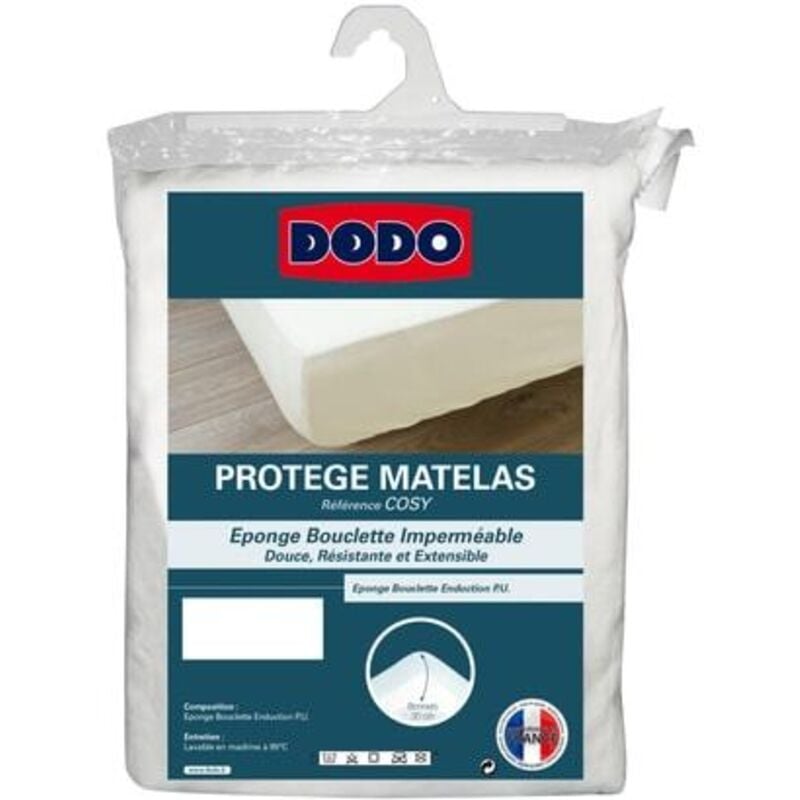 Dodo - Protège matelas Cosy 140x190cm bonnet 30cm