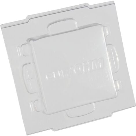 Protège boitier Clips transparents 1 poste