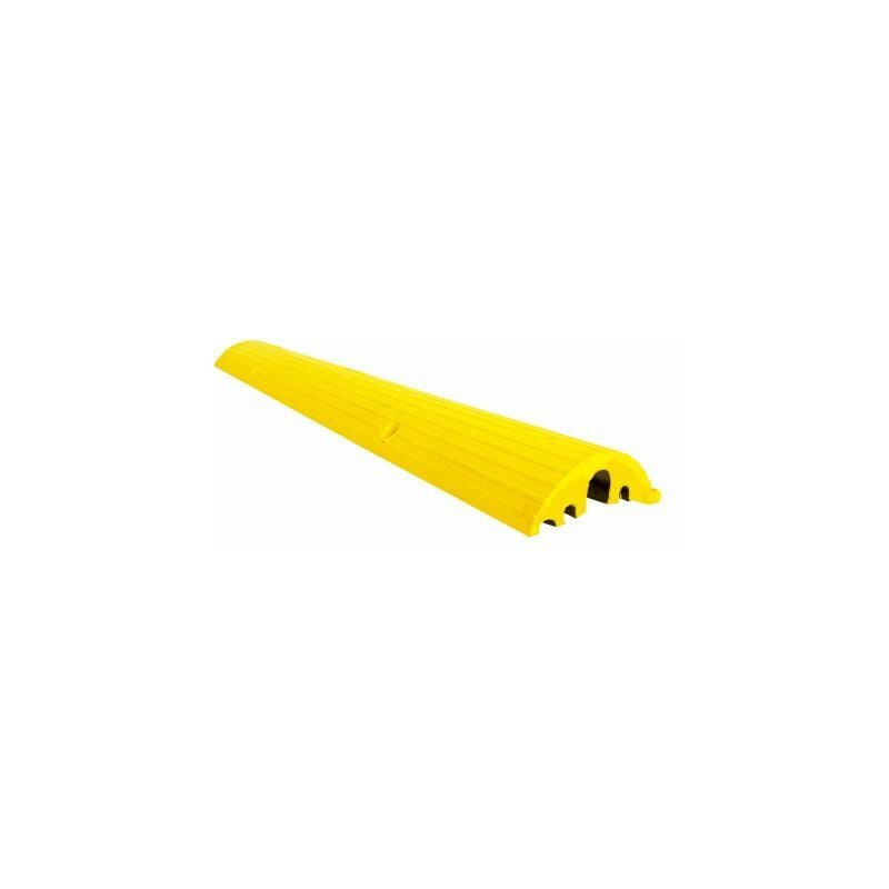 Protège câble Rs Pro interne: 1 x 20mm, long. 1.2m, Caoutchouc Jaune ( Prix pour 1 )