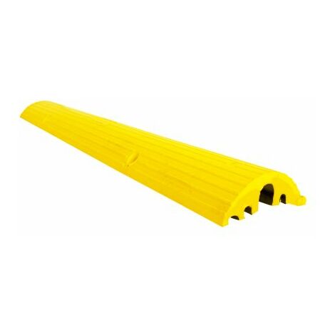 Protège câble RS PRO, Ø interne: 1 x 20mm, long. 1.2m, Caoutchouc Jaune ( Prix pour 1 )