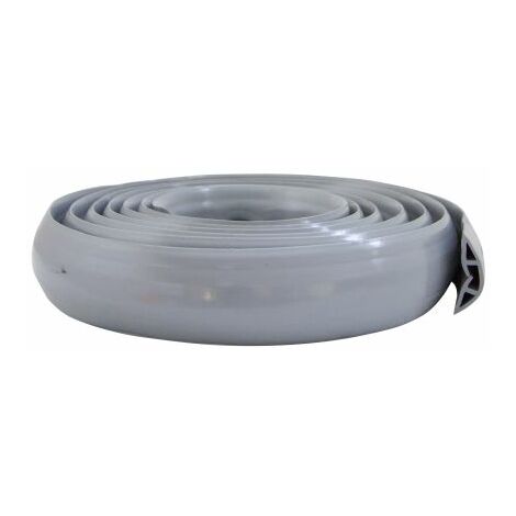 Protège câble RS PRO, Ø interne: 12 x 19mm, long. 500mm, PVC Gris ( Prix pour 1 )