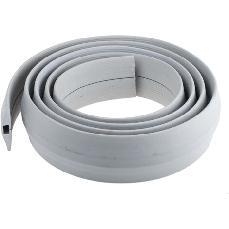 Protège câble RS PRO, Ø interne: 14mm, long. 3m, Caoutchouc Gris ( Prix pour Bobine de 1 )
