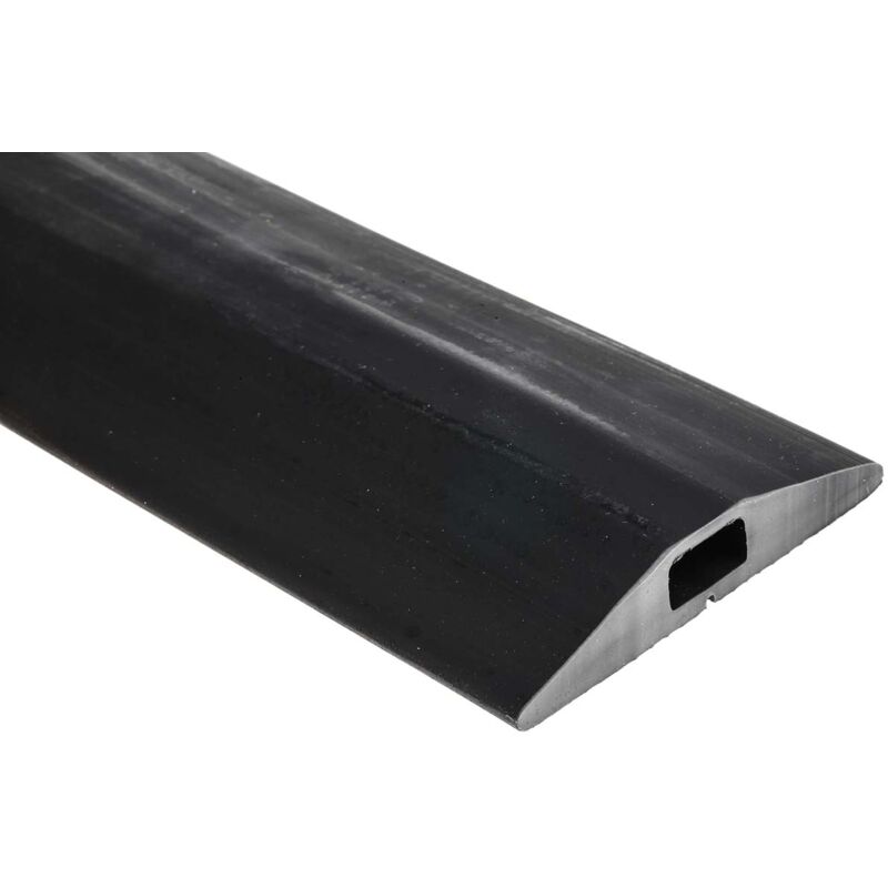 Protège câble rs pro, ø interne: 14mm, long. 3m, Caoutchouc Noir ( Prix pour Bobine de 1 )