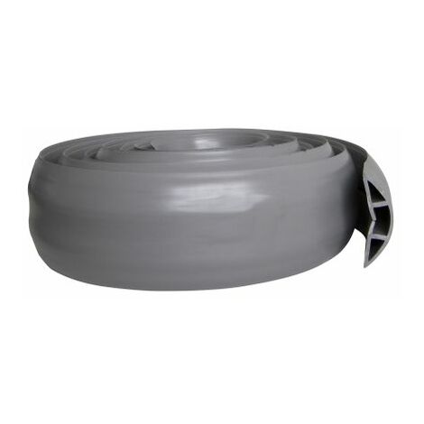 Protège câble RS PRO, Ø interne: 15 x 30mm, long. 5m, PVC Gris ( Prix pour 1 )