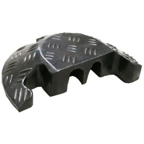 Protège câble RS PRO, Ø interne: 38 x 35mm, long. 160mm, Caoutchouc Noir ( Prix pour 1 )