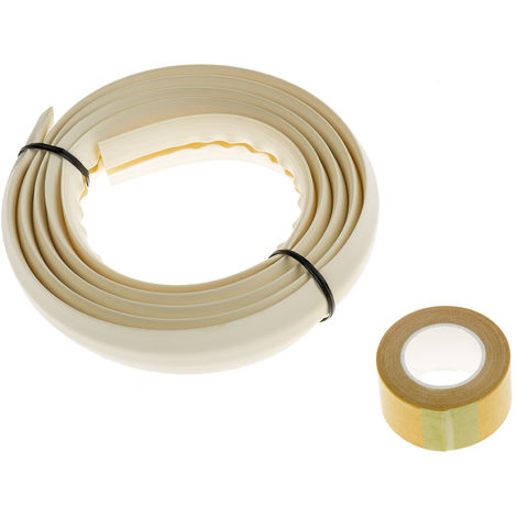 Protège câble RS PRO, Ø interne: 7.4mm 7.4 x 3.8mm, long.: 1m, larg.: 25,4  mm, PVC Marron ( Prix pour 1 )