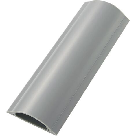 Protège-câbles PVC gris TRU COMPONENTS TC-RDAR60AWM203 1592922 Nombre de canaux: 1 Longueur 1000 mm 1 pc(s)