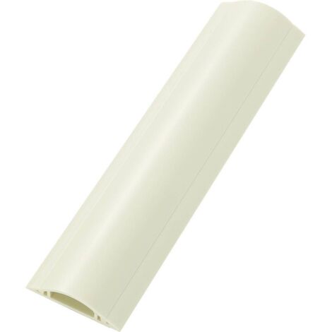 Protège-câbles PVC incolore TRU COMPONENTS TC-RDAR50AMWWM203 1592921 Nombre de canaux: 1 Longueur 1000 mm 1 pc(s)