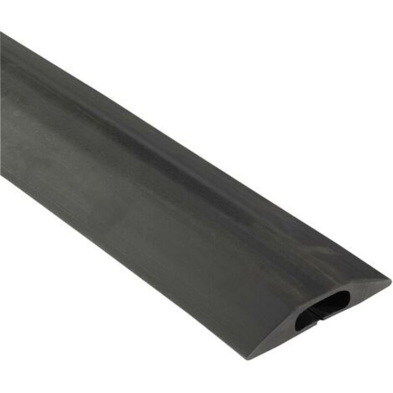 Protège-câbles Snap Fit b-bk caoutchouc noir Nombre de canaux: 1 3000 mm Contenu: 1 pc(s) S19235 - Vulcascot