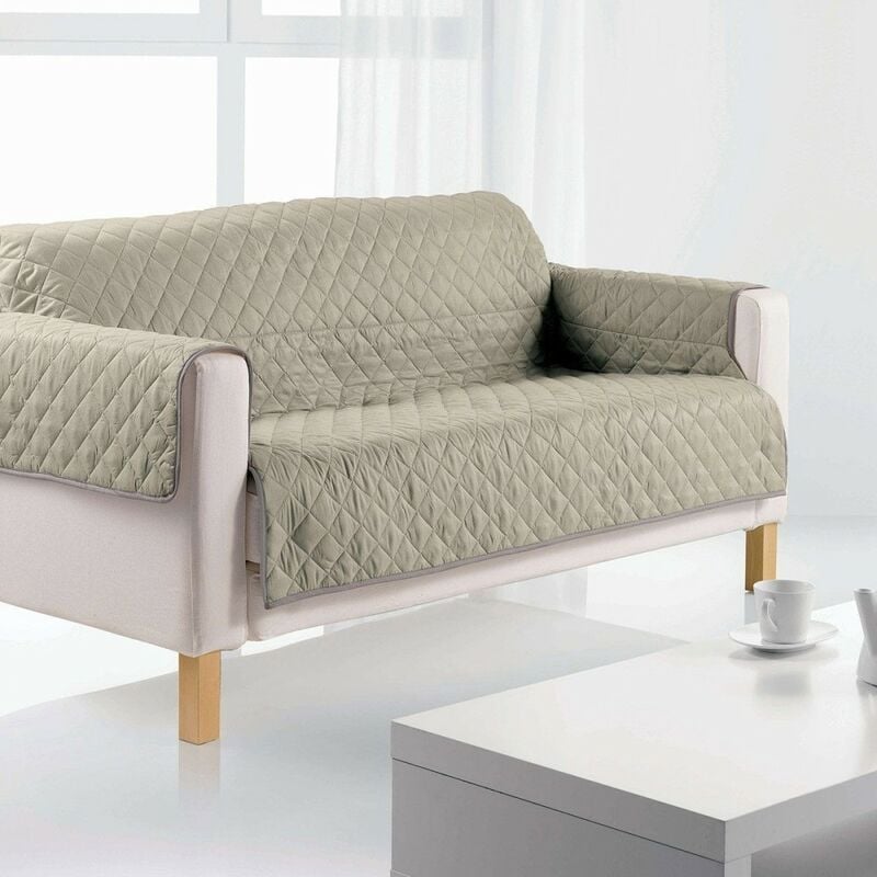 Protège canapé 3 places 255x175 cm argile