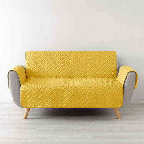 Protège Canapé "Lounge" 179x223cm Jaune