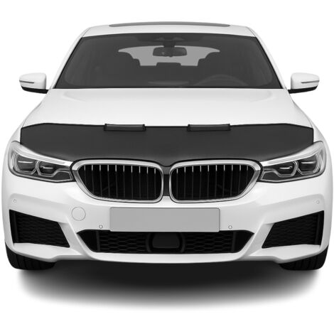 Protège Capot Compatible avec BMW Série 6 G32 2017 à 2023, Bra de Capot Protection, Noir