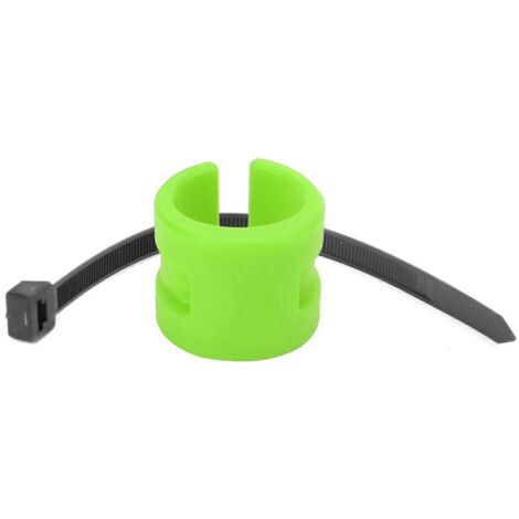 Protège-chaîne en caoutchouc pour vélo, anneau de protection avant compatible avec le cadre de vélo, vert-AquaForge