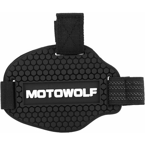 Protège Chaussure Moto Protection de Chaussure en Caoutchouc Housse de Chaussure de Moto pour Levier de Vitesses Anti-Abrasion Moto