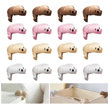 Protege Coin Meuble, 16 pcs Protection des Bords et Coins de Meubles Bébé Bär Protection Coin de Table avec Résistant