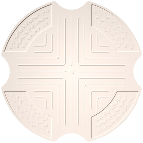 Protège-friteuse Kitchen avec Support Isolant Thermique Tapis de Protection Beige 11 Tapis Inclus 1,2,3,4,5 Modèles de Taille
