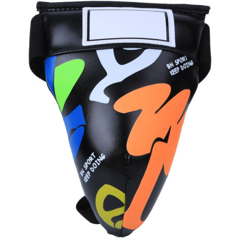 Protège-hanches BN FIGIGHT pour Enfants - Équipement de Protection pour Boxe, Sanda, Taekwondo - Noir