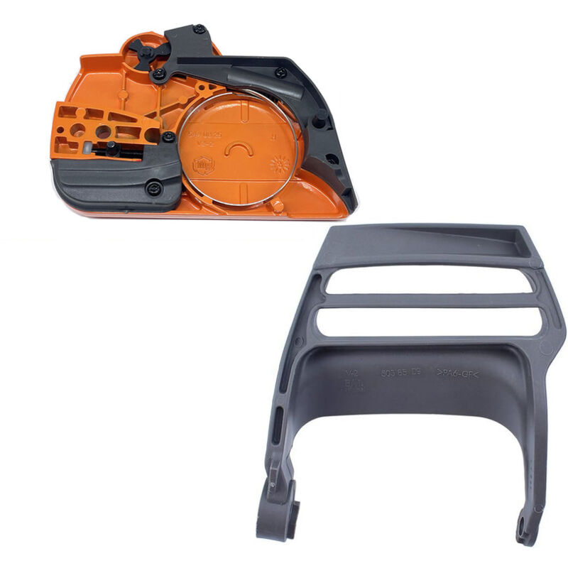 Sjqka - Protège-Main Chaîne Frein Poignée et Couvercle d'embrayage de tronçonneuse For Husqvarna pour Husqvarna 445 450 445E 450E