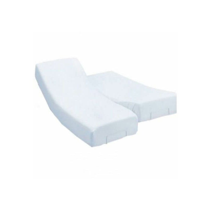 Doulito - Protège-matelas 140 x 200 cm molleton lit électrique 100% coton France