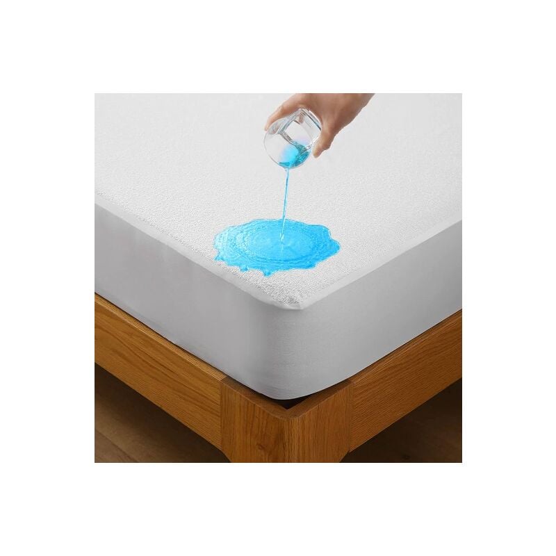 Bysommiflex - Protege matelas-alese blanc-140x190cm