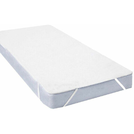Protège Matelas - Alèse Imperméable Et Réspirante - Blanc - (180x200 cm)