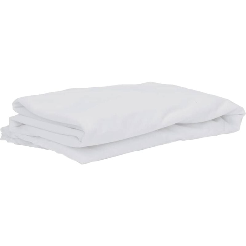 Vidaxl - Protège-matelas blanc 200x200 cm imperméable