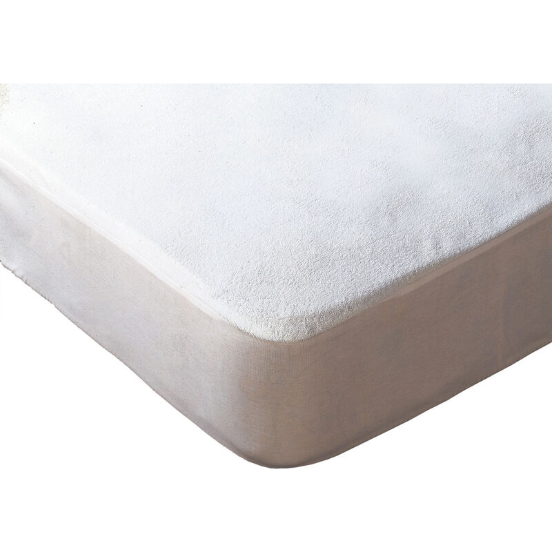 Moonia - Protège-matelas en coton éponge 90X190