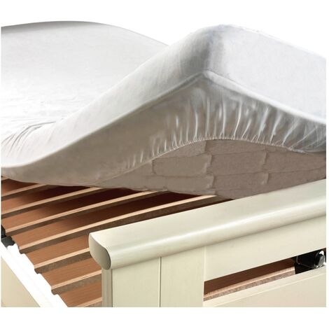 Protege matelas eponge Peva anti acariens 90 x 190 cm Ponny