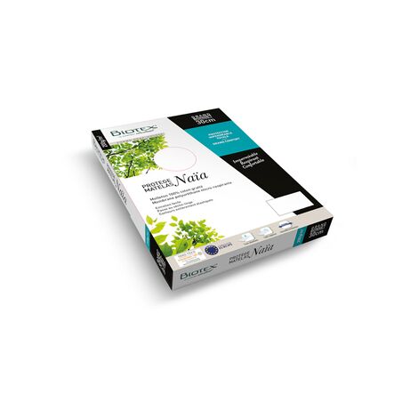 Protège matelas et alèse Biotex PROTECTION NAIA Molleton 100% coton gratte (200g m²)