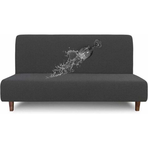 Protège-matelas futon au toucher doux, conception innovante pour une installation facile, housse de canapé extensible en jacquard écologique, protection intégrale