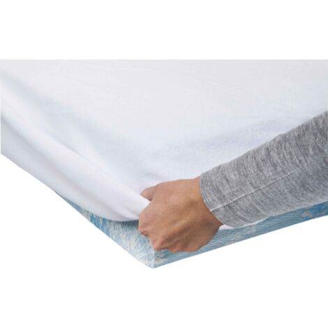 Protège Matelas 140X190 cm Plastifié Imperméable
