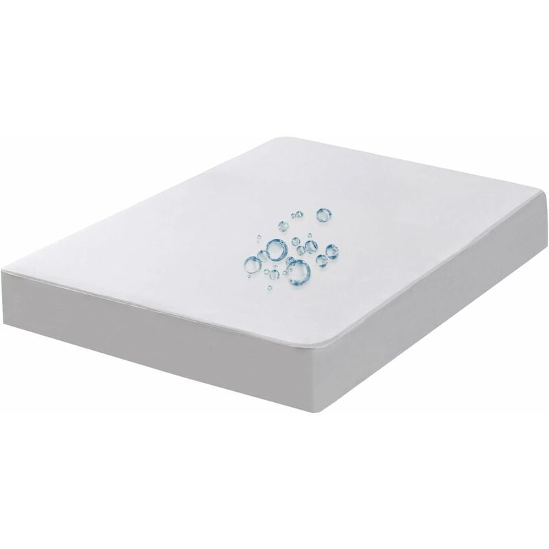 Protège Matelas Imperméable,Alèse Respirante,Hypoallergénique,Anti-Acarien,Anti-Bactérien,Silencieux,Ultra Doux,Drap Housse,Couvre Matelas 80x200 cm