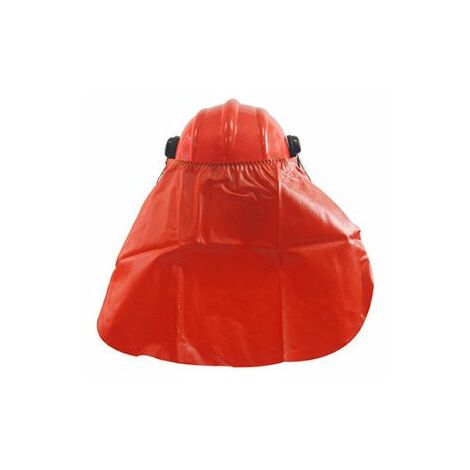 Protège Nuque En Pvc Pour Casque Bucheronnage 9102348 (vendu Sans Casque).