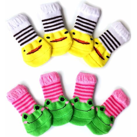 Protège-pattes, chaussettes pour chien Paws Stop Licking, chaussettes pour chiens, chaussettes antidérapantes pour animaux de compagnie, chaussettes pour animaux de compagnie avec caoutchouc, chaleur