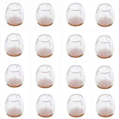protege Pied De Chaise, Housse Pied Chaise Silicone, Chaise Coussin En Silicone 16 Pices, Meubles Rsistant  La Rayure Coussin D'extrmit De Chaise