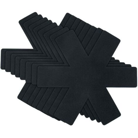 Protège-poêles, lot de 8, résistants à la chaleur, empilables, de taille ajustable, antidérapants et empilables pour poêles, casseroles et bols, ustensiles de cuisine