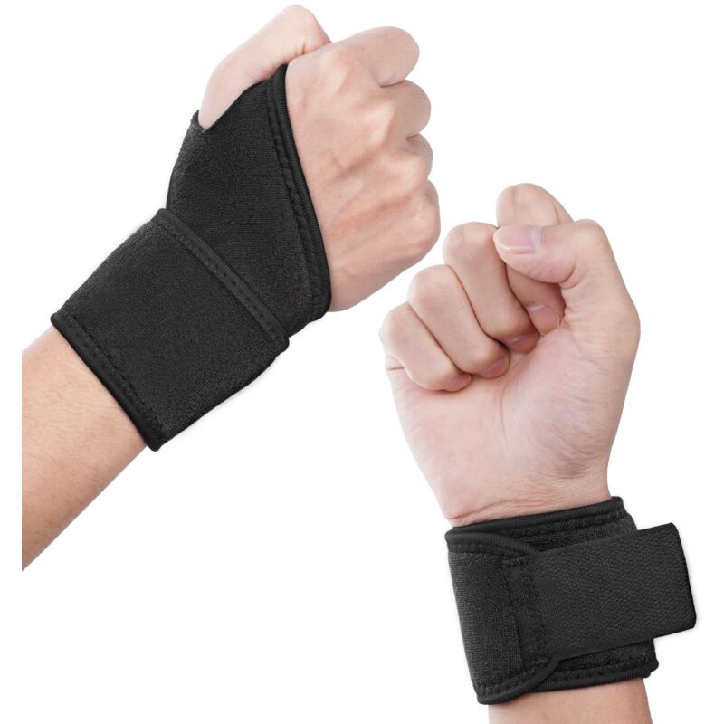Protège-poignets, adaptés aux hommes et aux femmes, bandage de soutien élastique pour le traitement des tendinites, de l'arthrite et du syndrome du