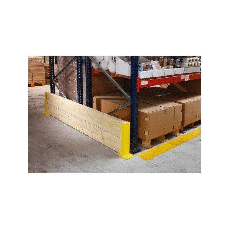 1 Protege rack 1 madrier h 23cm