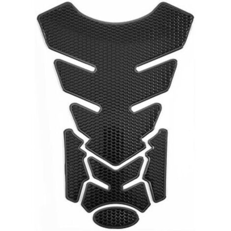 Protège réservoir,protection réservoir moto,réservoir de carburant Pad autocollants,moto réservoir autocollant protecteur,pour Motos Universel,Noir(PVC)