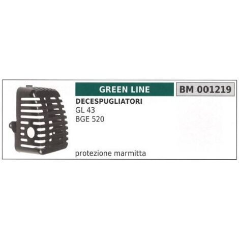 Protège-silencieux GREEN LINE Débroussailleuse GREEN LINE GL 43 BGE 520 001219
