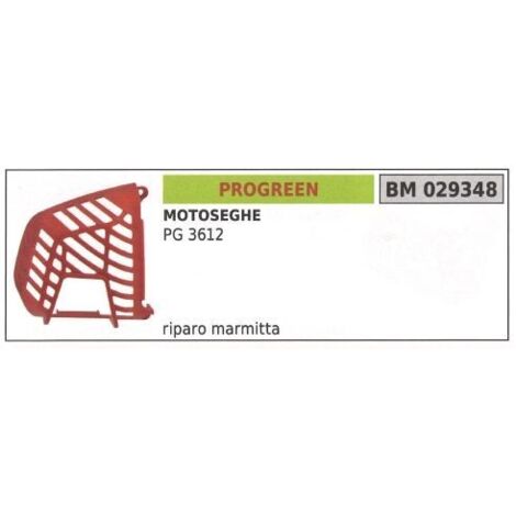 Protège-silencieux PROGREEN pour tronçonneuse PG 3612 029348