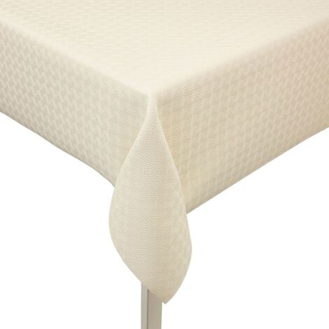 Protège table blanc 140x140cm  Conditionnement: 140cm