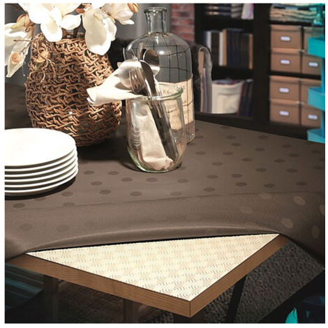 Protege Table Padua Blanc Antiderapant 15mx140cm - D-c-fix