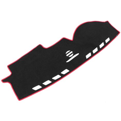 Protège-tapis de tableau de bord anti-UV et anti-dérapant pour Mercedes-Benz B 2009 (Polyester noir)