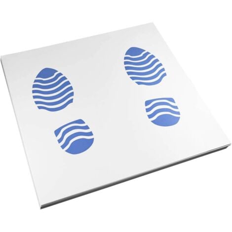 Protège tapis de voiture jetable - Lot 250 Tapis de sol auto en papier