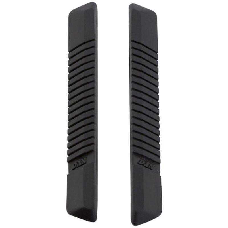 Proteges portieres adhesif 11cm noir 2pcs