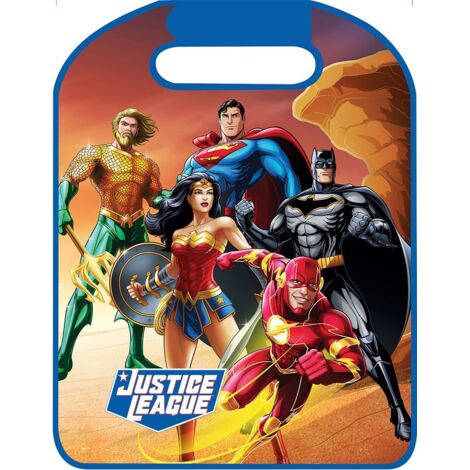 Proteggisedile auto sedile anteriore viaggi Justice League bambino